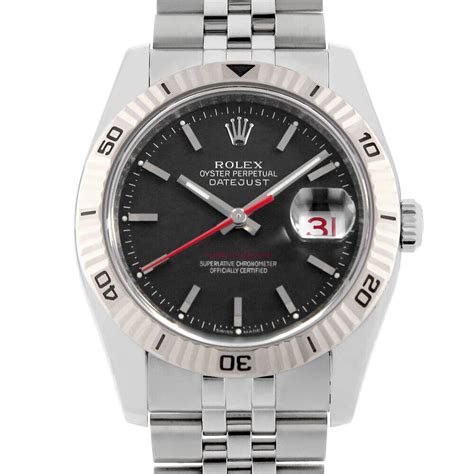 Vendesi Rolex Ternograph 116264 black 5 row jubilee bracelet 